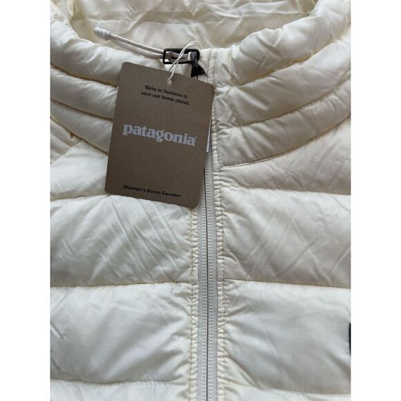 Patagonia Women’s Down Jacket Wool White Size X-Large NWT $279 Retail - Picture 4 of 7